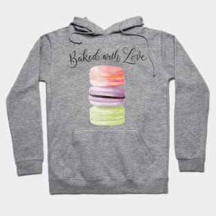 Macarons: Baked with love Hoodie